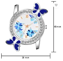 Stylish White PU Analog Watches For Women-thumb2