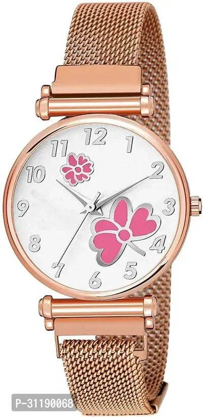 Round Shape Analog Watch - For Women-thumb0