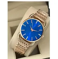 Stylish Metal Analog Watch For Women-thumb2