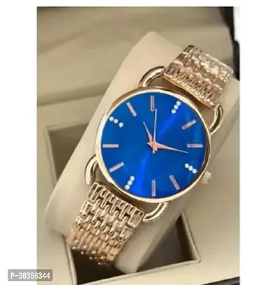 Stylish Metal Analog Watch For Women-thumb3