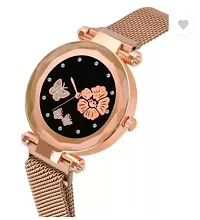 Stylish Metal Analog Watch For Women-thumb2