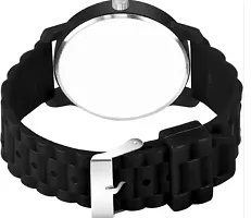 Stylish Black PU Analog For Men-thumb3