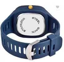 Stylish Blue PU Analog For Men-thumb2