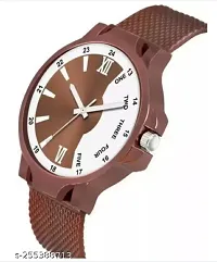 Stylish Brown Analog Watches For Men-thumb2