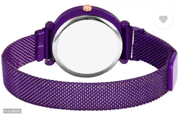 Women 12 Diamond Purple Magnet Strap Girls Women-thumb2