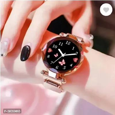 Stylish Metal Analog Watch For Women-thumb5