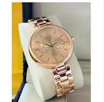 Stylish Metal Analog Watch For Women-thumb3