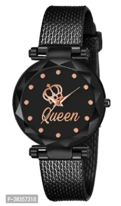 Stylish PU Analog Watch For Women-thumb0