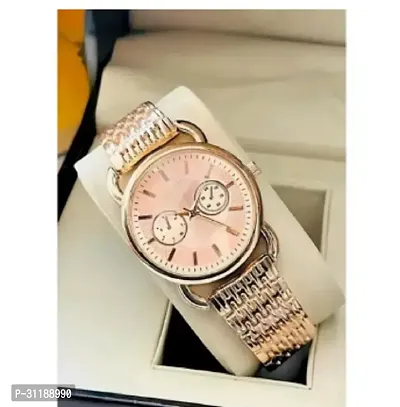 Miss Perfect Rose Gold Women Wrist Watch-thumb0