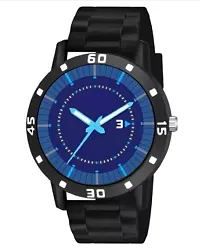 Stylish Black Analog Watches For Men-thumb1