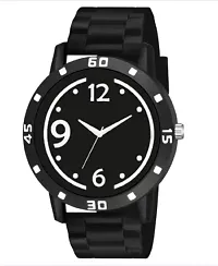 Stylish Black Analog Watches For Men-thumb1