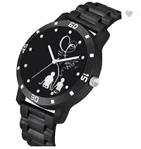 Stylish Black Analog Watches For Men-thumb2