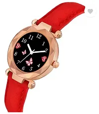 Stylish Genuine Leather Analog Watch For Women-thumb3