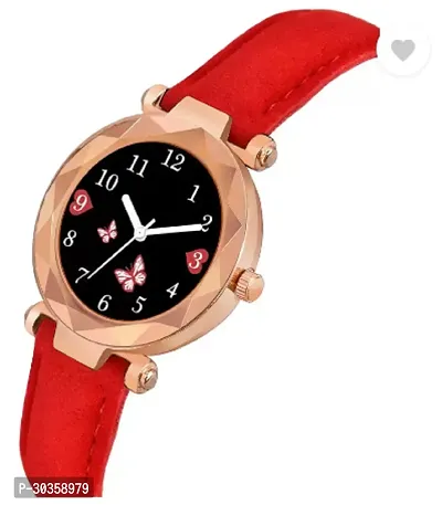 Stylish Genuine Leather Analog Watch For Women-thumb4