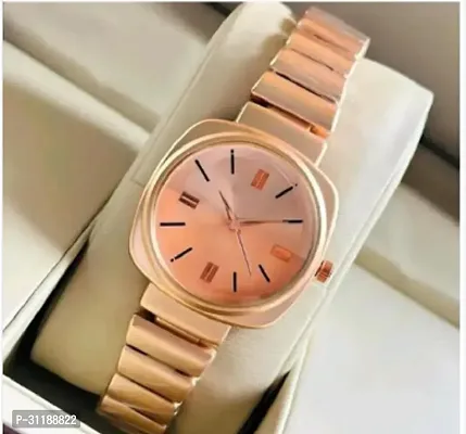 Miss Perfect Square Rose Dial Db Rose Belt Women Wrist Watch-thumb3