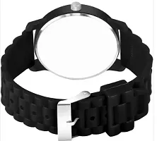 Stylish Black PU Analog For Men-thumb3