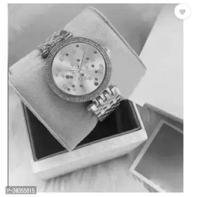 Stylish Metal Analog Watch For Women-thumb2