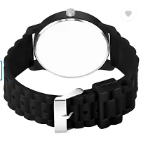 Stylish Black PU Analog For Men-thumb3