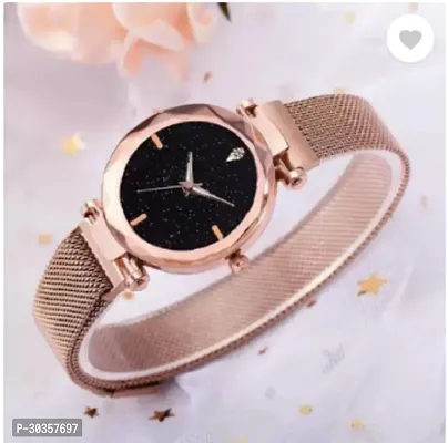 Stylish Metal Analog Watch For Women-thumb3