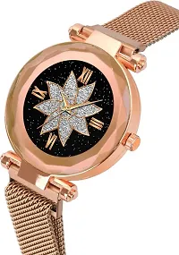 Stylish Metal Analog Watch For Women-thumb1