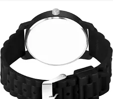 Stylish Black PU Analog For Men-thumb3