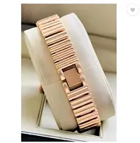 Stylish Golden Metal Analog Watches For Women-thumb2