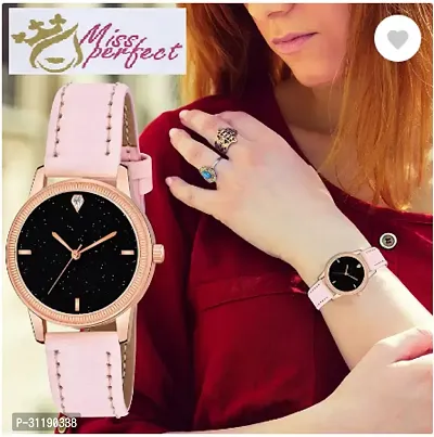 Round Shape Analog Watch - For Women-thumb0