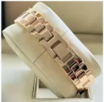 Stylish Golden Metal Analog Watches For Women-thumb2