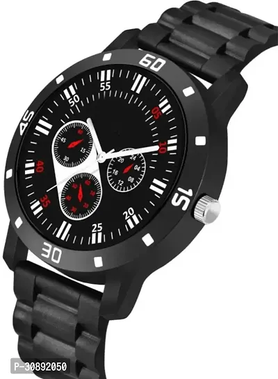 Stylish Black Analog Watches For Men-thumb3