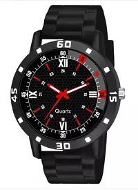 Stylish Black Analog Watches For Men-thumb1