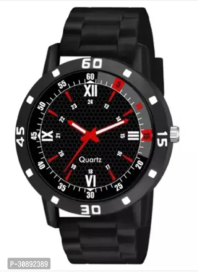 Stylish Black Analog Watches For Men-thumb2