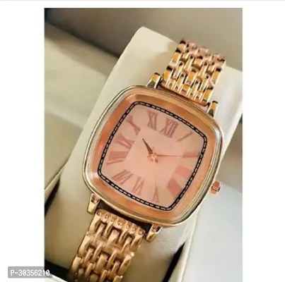 Stylish Metal Analog Watch For Women-thumb0