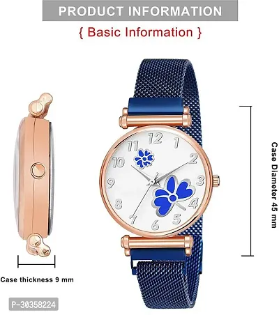 Stylish Metal Analog Watch For Women-thumb4