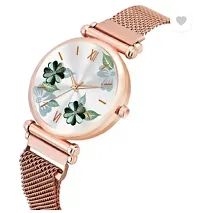 Stylish Metal Analog Watch For Women-thumb1