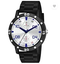 Stylish Black Analog Watches For Men-thumb1