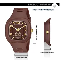 Stylish Brown Analog Watches For Men-thumb4