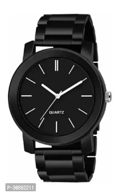 Stylish Black Analog Watches For Men-thumb0