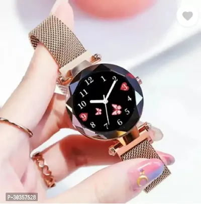 Stylish Metal Analog Watch For Women-thumb4