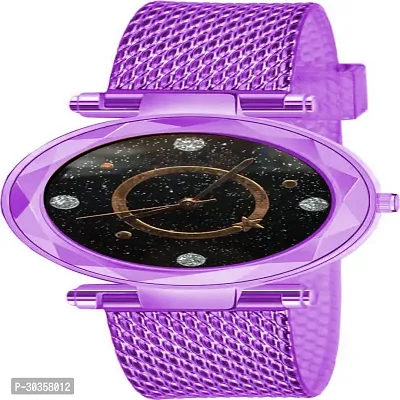 Stylish PU Analog Watch For Women-thumb0