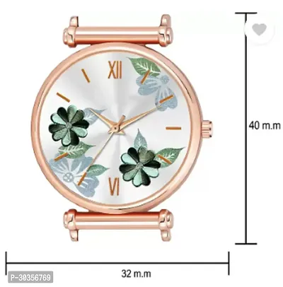 Stylish Metal Analog Watch For Women-thumb3