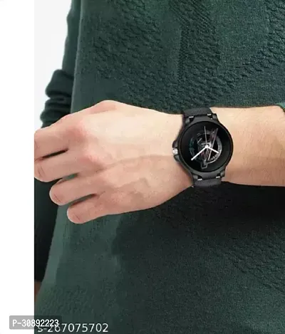 Stylish Black Analog Watches For Men-thumb4