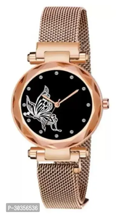 Stylish Metal Analog Watch For Women-thumb2