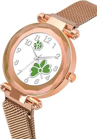 Stylish Metal Analog Watch For Women-thumb2