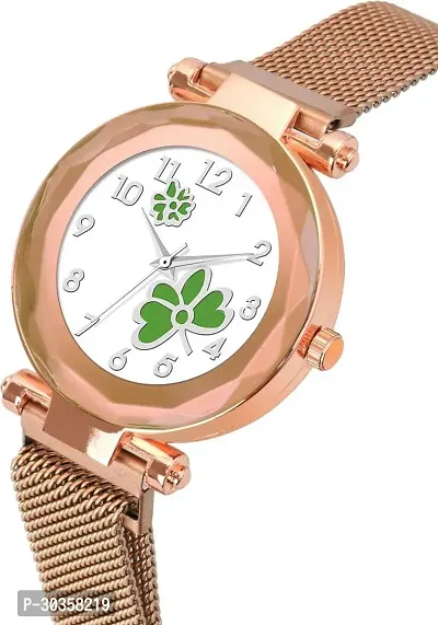 Stylish Metal Analog Watch For Women-thumb3