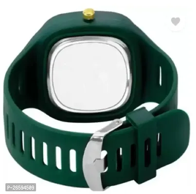 Stylish Green PU Analog Watches For Men-thumb4