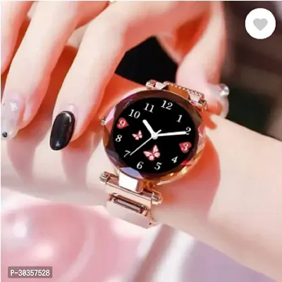 Stylish Metal Analog Watch For Women-thumb0