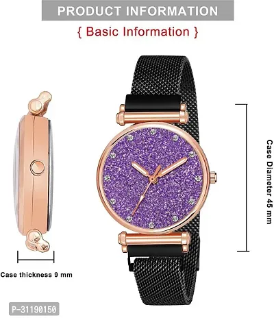 Round Shape Analog Watch - For Women-thumb5