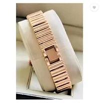 Stylish Golden Metal Analog Watches For Women-thumb2