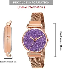 Stylish Metal Analog Watch For Women-thumb4