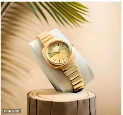 Stylish Metal Analog Watch For Women-thumb2